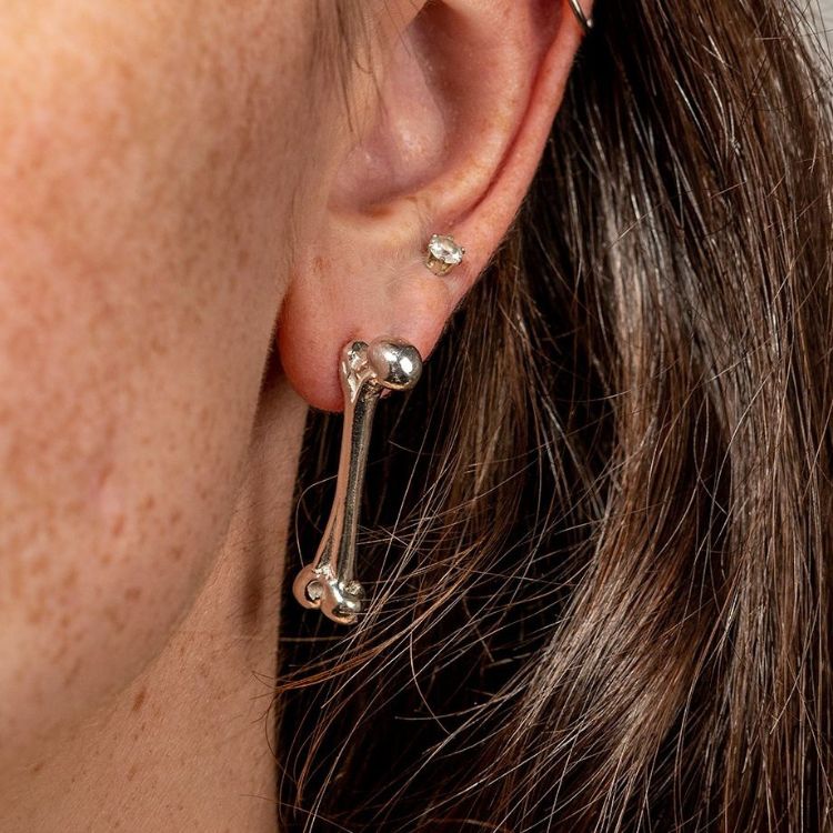 bone earrings